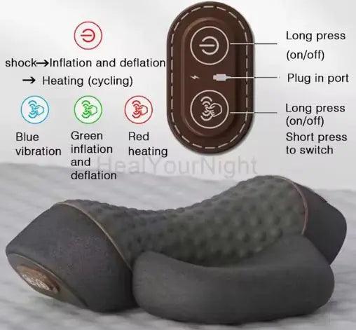 Electric Neck Massage Pillow | Relaxing Neck Support for Ultimate Comfort - Tingz