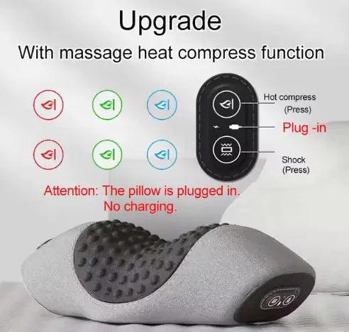 Electric Neck Massage Pillow | Relaxing Neck Support for Ultimate Comfort - Tingz