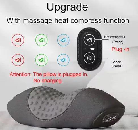 Electric Neck Massage Pillow | Relaxing Neck Support for Ultimate Comfort - Tingz